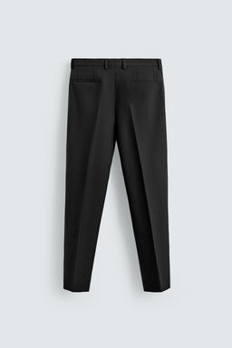 PANTAL?N TRAJE 100% LANA / Negro - Zara фото 6