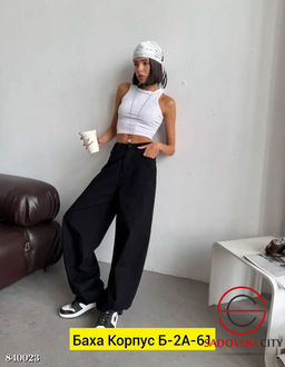 Джинсы с высокой посадкой - Bruno фото 2