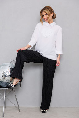 Блуза AMORI 6459 белый  фото 2