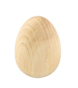 Заготовка для декорирования Mr. Carving DE-006 яйцо дерево d 3.6 см 3.6 х 3.6 х 5.2 см