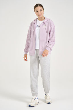 Толстовка на молнии Фиолетовый