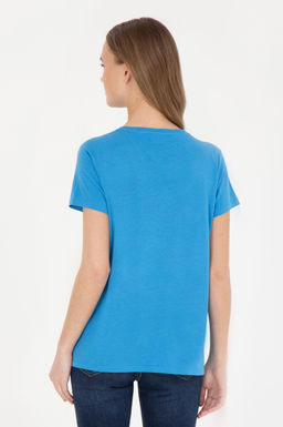 Женская футболка Saks с круглым вырезом - U.s. polo assn фото 12