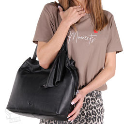 Сумка женская кожаная 98118 black  Velina Fabbiano-Safenta/30  в Новосибирске