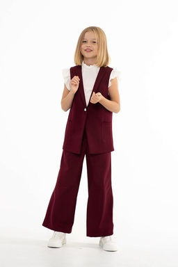 Школьный жилет для девочки Mooriposh, модель 1107/1