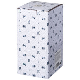 НАБОР САЛАТНИКОВ LEFARD HERBAL НА МЕТАЛЛ. ПОДСТАВКЕ 4 ШТ. 9*5 СМ 230 МЛ СИНИЙ  фото 3