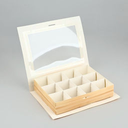 Цена за 5 шт. Коробка под 12 конфет с ячейками Подарок для тебя 18.5?13.5?3.5 см