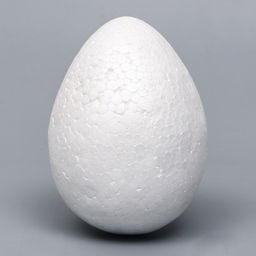 Яйцо из пенопласта - заготовка, для поделок и творчества, 15 см