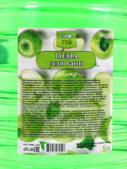Пена для ванн TITAN яблоко, 5 л