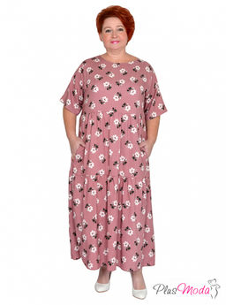 Платье Модель №1460 размеры 44-84 - Plusmoda фото 9