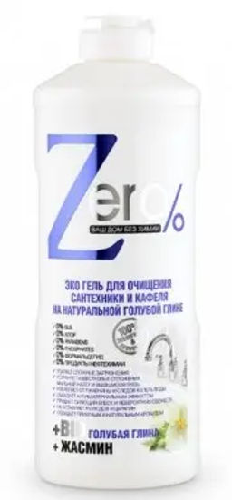 "ZERO" Гель д/очищения Сантехники и Кафеля (500мл).12