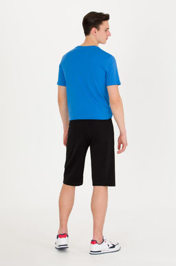 Мужские черные вязаные шорты - U.s. polo assn фото 4