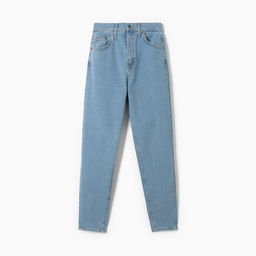 Джинсы женские мом MIST: Denim, размер (30) 46-48, голубые