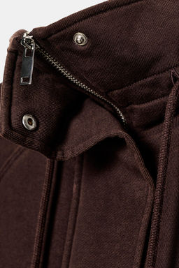 WASHED EFFECT FLEECE JACKET - Zara фото 10