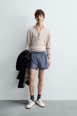 LIMITED EDITION CHECK POPLIN BOXERS