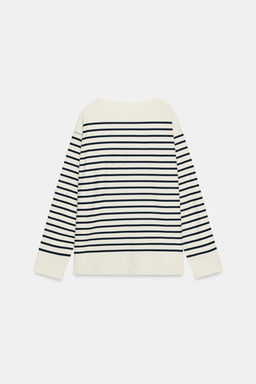 CAMISETA RAYAS MANGA LARGA / rayas - Zara фото 6