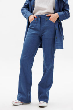 Брюки NIKVA н520-2 синий  фото 2