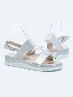 08-PED93-5 SILVER Босоножки (натуральная кожа) - Фабричный китай фото 13