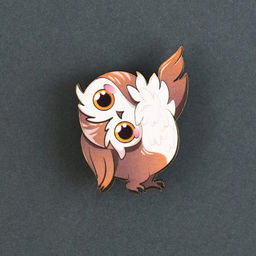 Цена за 2 шт. Значок деревянный Талисман на успех, 4?3.5 см