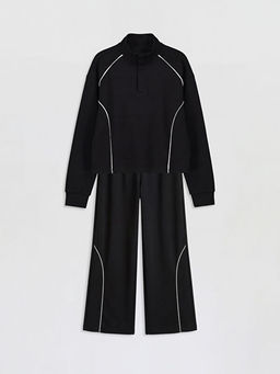 Dik Yaka K?z ?ocuk Soft Touch E?ofman Tak?m