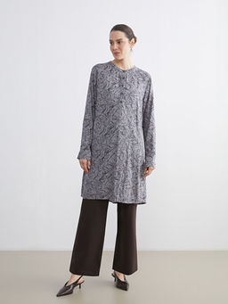 Hakim Yaka Desenli Kad?n Tunik