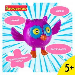 Чудики Bondibon Игрушка детская ЖАМКАРИК сова, BLISTER CARD 15,2х5х22,9 см  фото 3