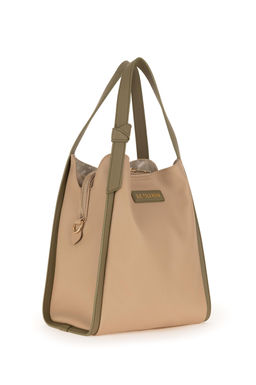 Женская бежевая сумка через плечо Неожиданная скидка в корзине - U.s. polo assn фото 4