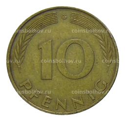 10 пфеннигов 1971 года G Германия