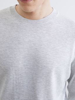 Bisiklet Yaka Erkek Triko Kazak