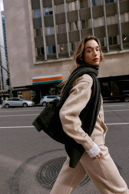 SUDADERA CAPUCHA B?SICA / Beige vigor? - Zara фото 4