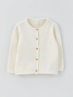 Bisiklet Yaka K?z Bebek Triko H?rka