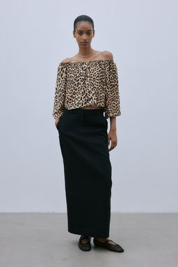 Blusa off-the-shoulder - H&m фото 2