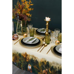 Скатерть Этель: Лес, 110 150 см, хлопок 100 %, саржа, 190 г/м  фото 3