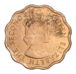 Монета 1 цент 1965 года Британский Гондурас (Белиз)