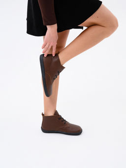 Ботинки женские демисезонные 208.NATAbl.Светло-коричневая оттима/Байка