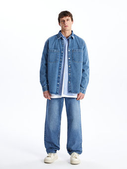 Baggy Fit Erkek Jean Pantolon
