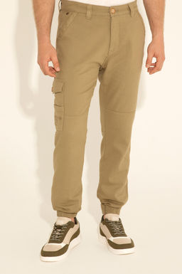 U. S. Polo Assn / Мужские брюки цвета хаки из плотной ткани - U.s. polo assn фото 9