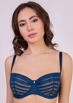 БЮСТГАЛЬТЕР Milavitsa 127640/C26 синий топаз/ нюд