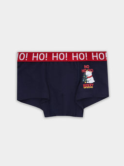Цена за 2 штуки! Трусы боксеры для мальчиков с новогодним принтом