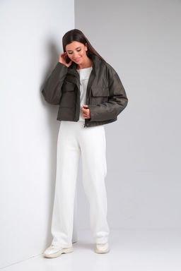 Куртка Diamant 1914-Р беж-какао фото 101