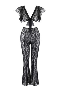 Siyah Dantel Kaps?z Ic Camas?r? Tak?m? THMAW26CC00030 - Trendyolmilla фото 7