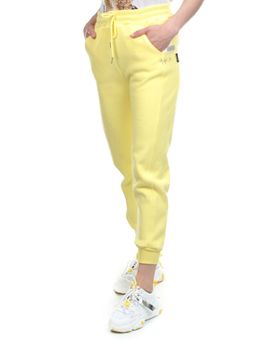 11 YELLOW Брюки спортивные женские на флисе (100% хлопок) 7986 - Fashion фото 3