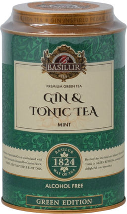 BASILUR. GIN TONIC. Green 75 гр. жест.банка