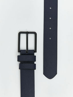 Deri G?r?n?ml? Erkek Kemer