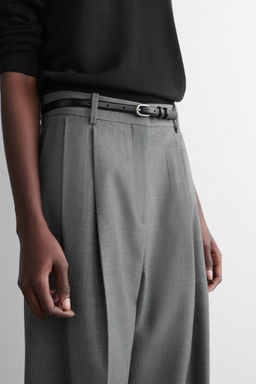 PANTAL?N TWILL WIDE LEG RELAXED FIT