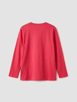 Bisiklet Yaka Bask?l? K?z ?ocuk Pijama Tak?m?