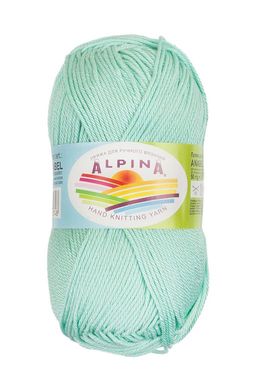 Пряжа ALPINA ANABEL 100% мерсеризованный хлопок 10 шт. х 50 г 120 м  6 м