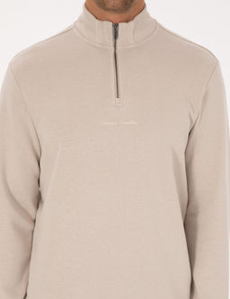 Bej Regular Fit Sweatshirt - Pierre cardin фото 6