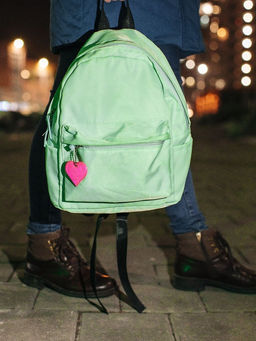 Цена за 10 шт. Светоотражающий элемент Сердце, двусторонний, 5?5 см, МИКС - Арт узор фото 7