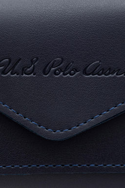 Женский темно-синий кошелек - U.s. polo assn фото 6