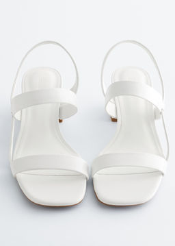 Sandalias de tiras con tac?n ancho - H&m фото 4